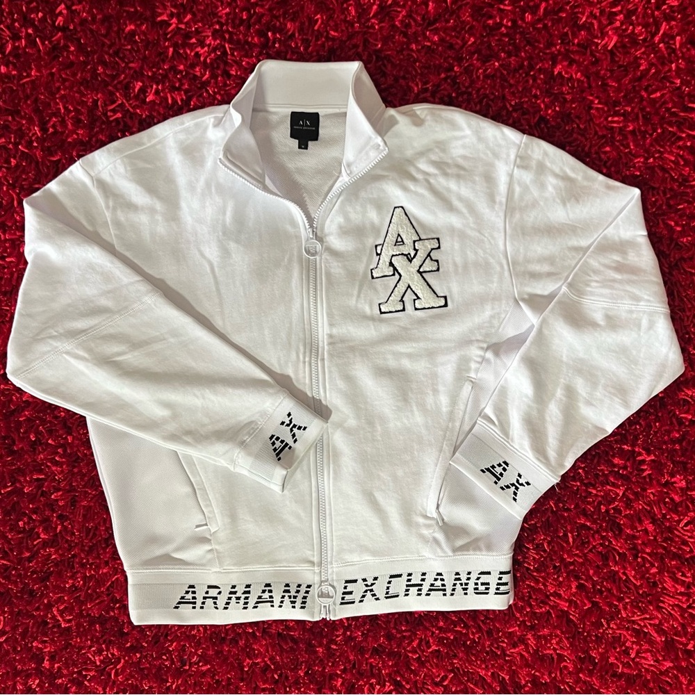 Armani Exchange | Unisex,  Long Sleeves, Zipper down, Size Xl , Price $100